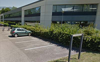 Vue de l'agence extérieure