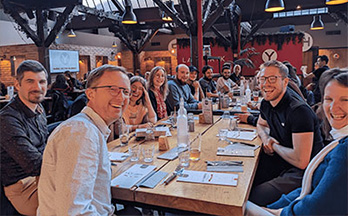 Afterwork entre collaborateurs des agences de Chambéry, Nantes, Lyon et Aix-Marseille