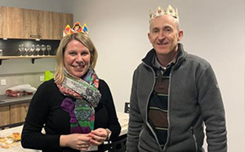 Galette des rois à l'agence de Strasbourg 