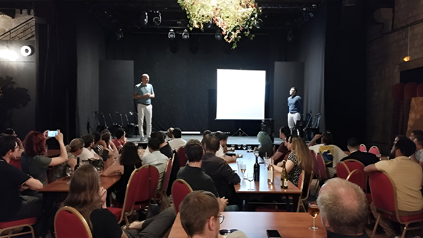 Soirée agence au théatre à Bordeaux pour nos collaborateurs
